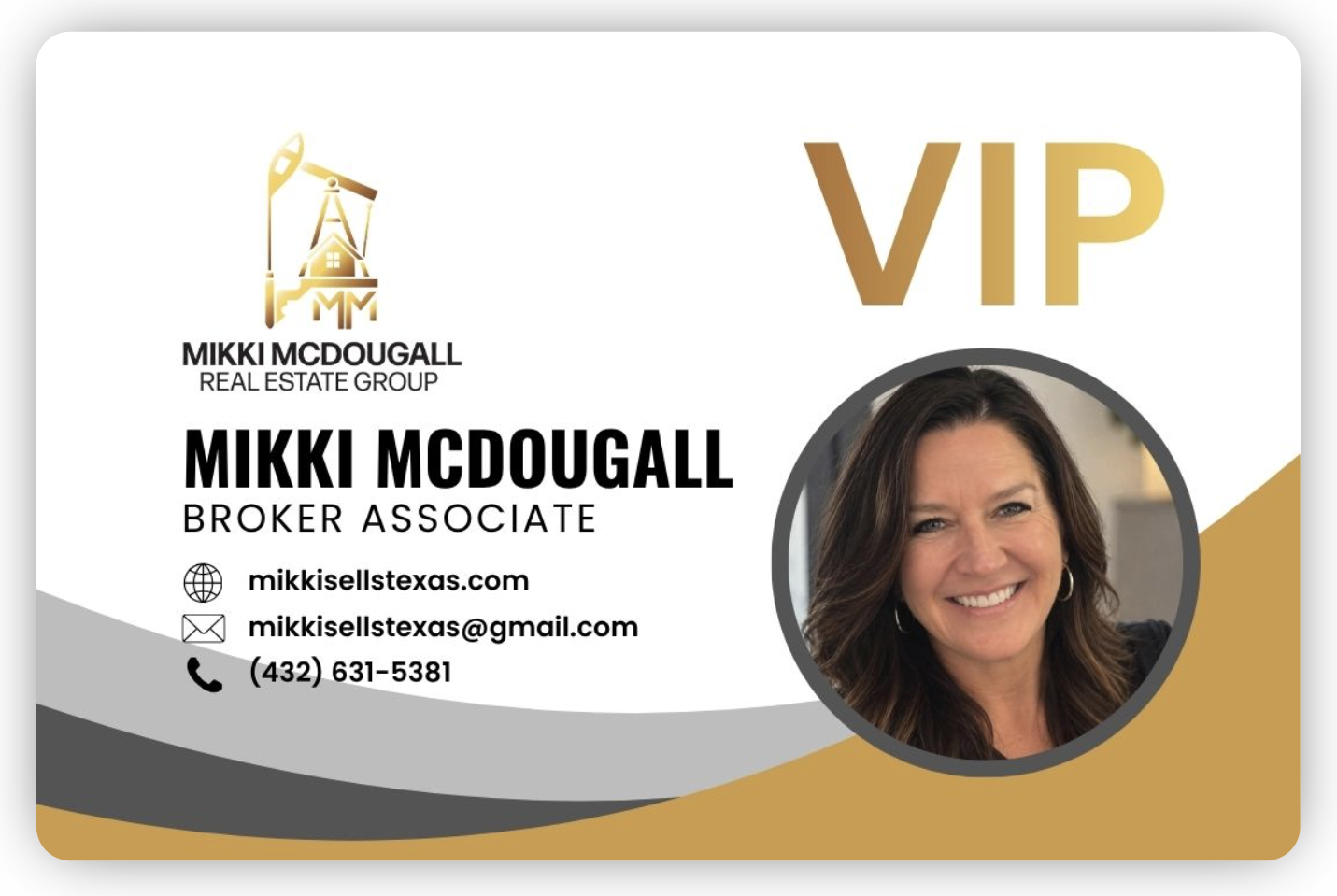 Mikki's VIP Club membership card